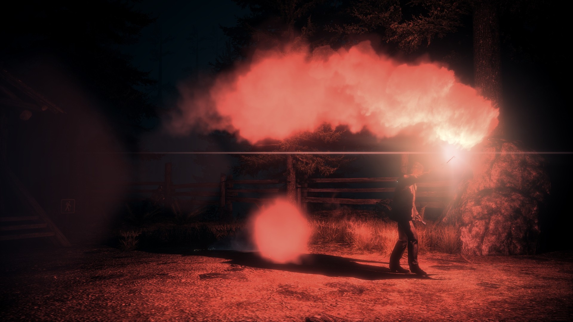 Alan Wake Flare - HD Wallpaper 