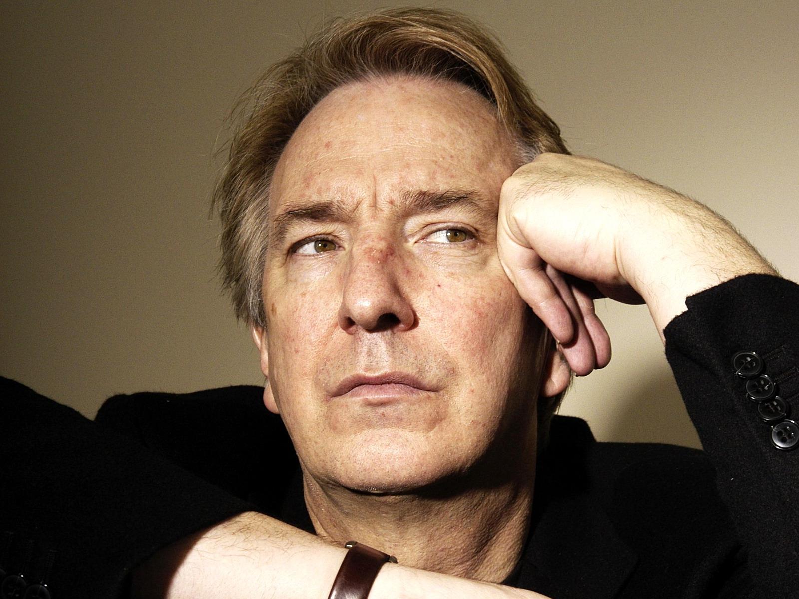 Alan Rickman Actor Director Briton Elderly Hd Wallpaper - Alan Rickman Hd - HD Wallpaper 