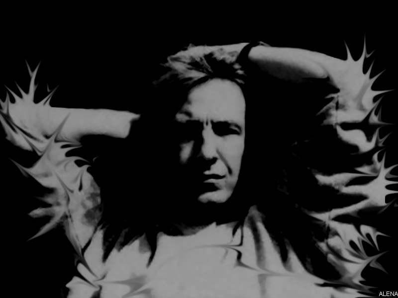 Alan Rickman Wallpaper - Alan Rickman 1970 - HD Wallpaper 
