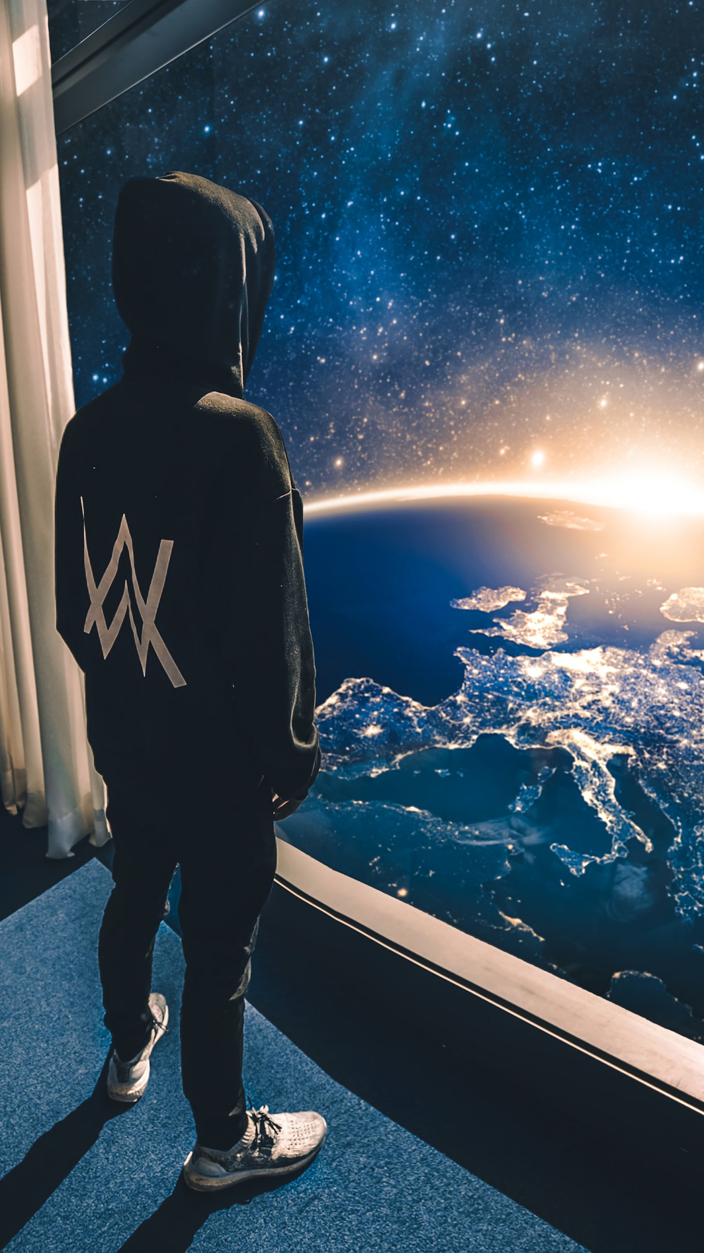 alan walker on my way wallpaper