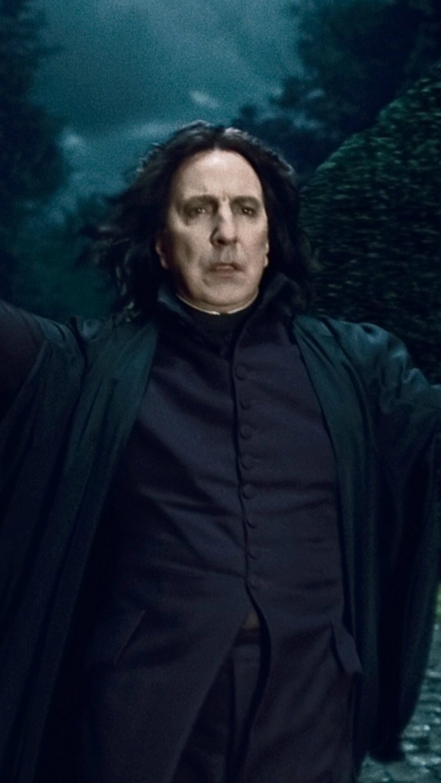 Alan Rickman Severus Snape - HD Wallpaper 