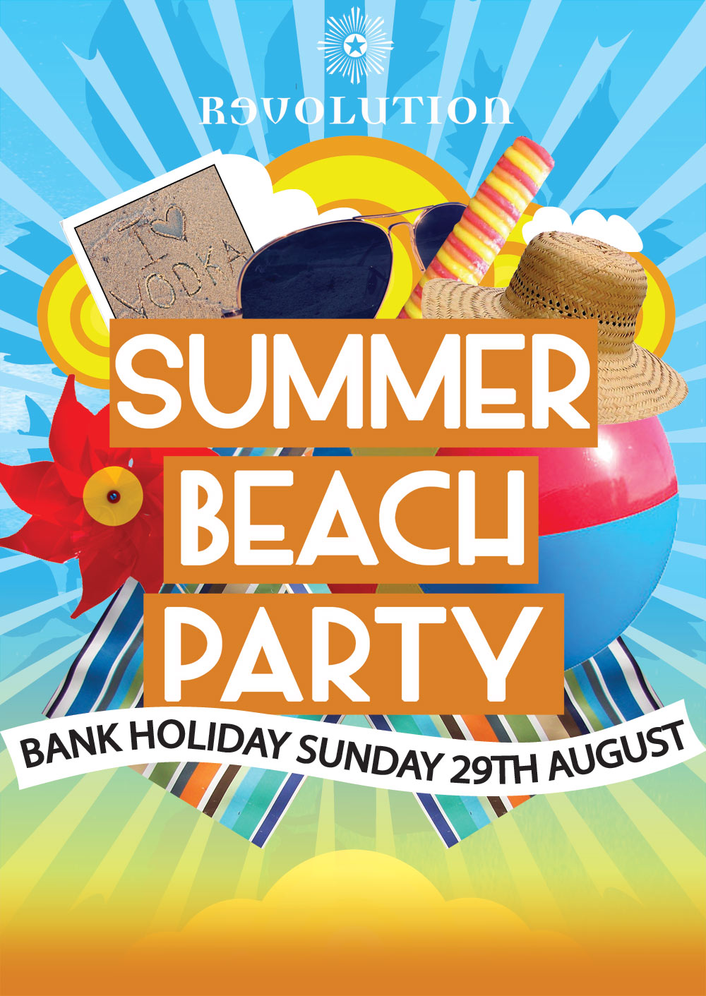 Beach Party Background - Beach Party Poster - HD Wallpaper 