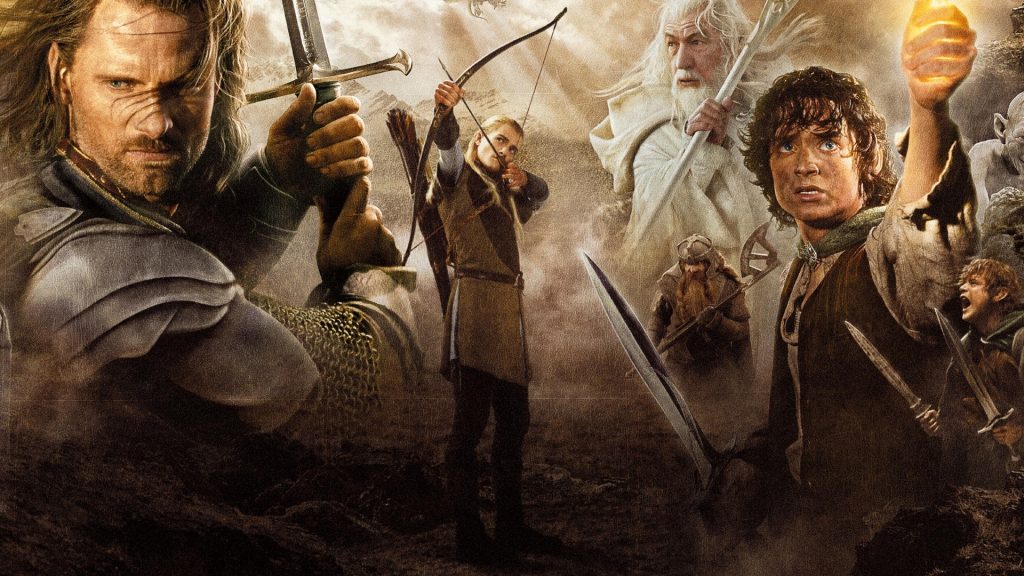 Gandalf The Lord Of The Rings Aragorn Gollum Gimli - Lord Of The Rings Wallpaper Hd - HD Wallpaper 
