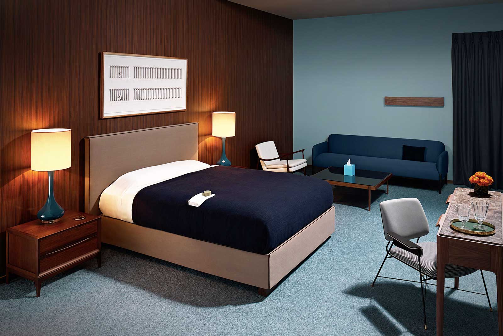 Wallpaper Motel Story 1 Eclectic Trends - Motel Interior - HD Wallpaper 