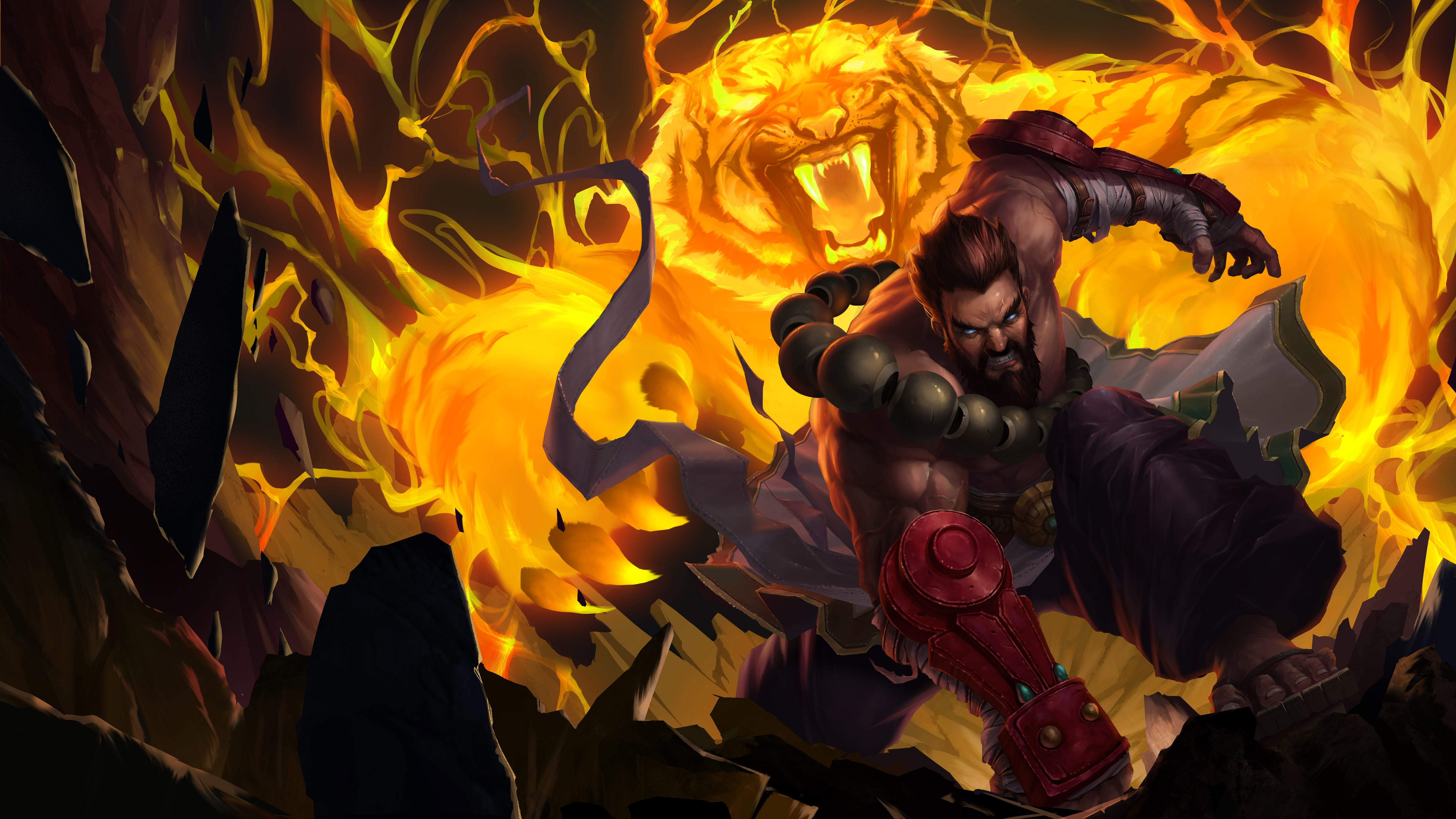 Spirit Guard Udyr Tiger Hd Wallpaper Background Official - Spirit Guard Udyr - HD Wallpaper 