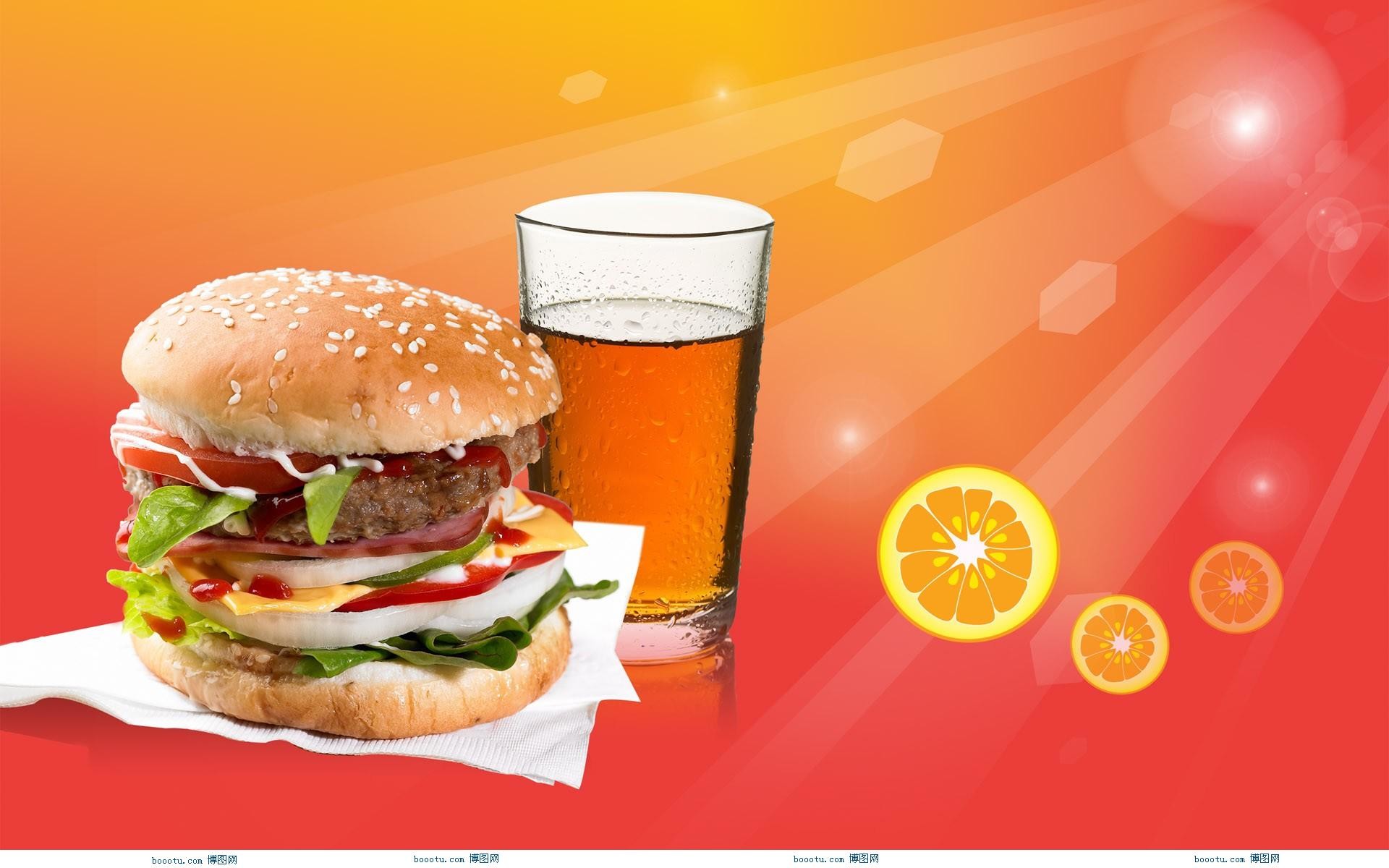 Hamburger Wallpaper 23032 Hd Wallpapers In Food N Drinks - Fond D Écran Burgers - HD Wallpaper 