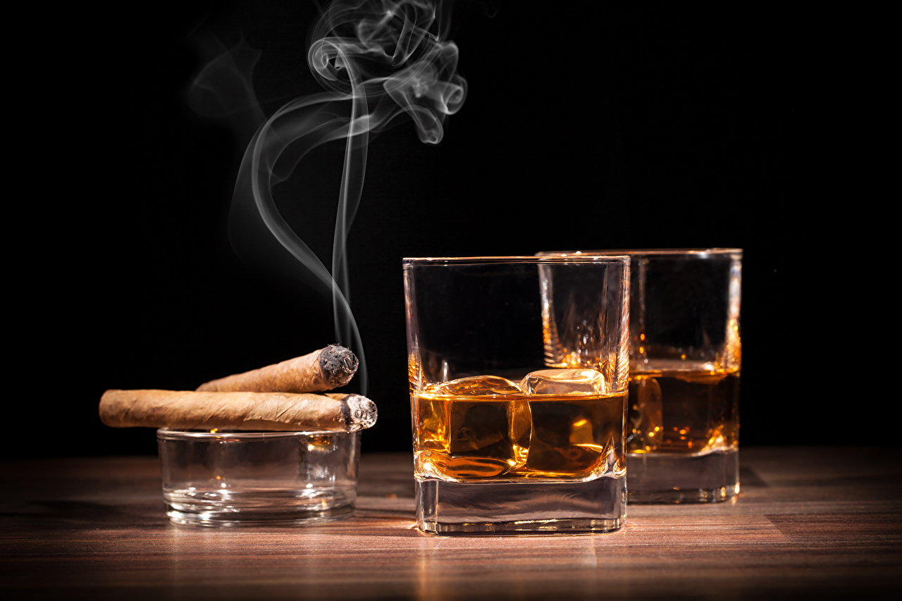 Cigars And Booze - HD Wallpaper 