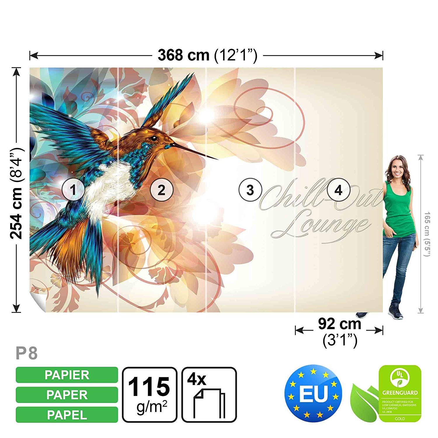 Fototapete Kolibri - HD Wallpaper 