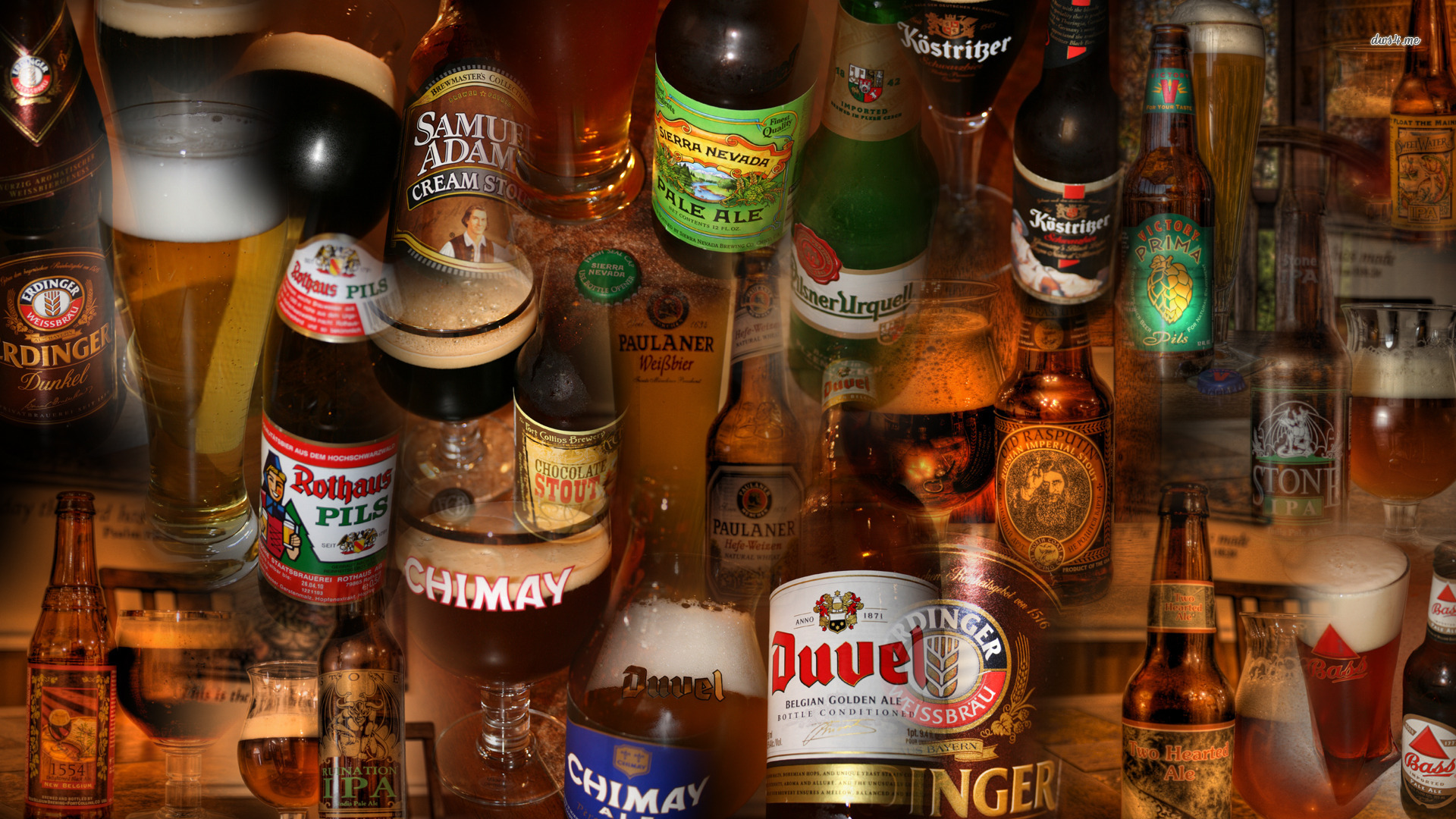 Beer Drinks Wallpaper Download - HD Wallpaper 