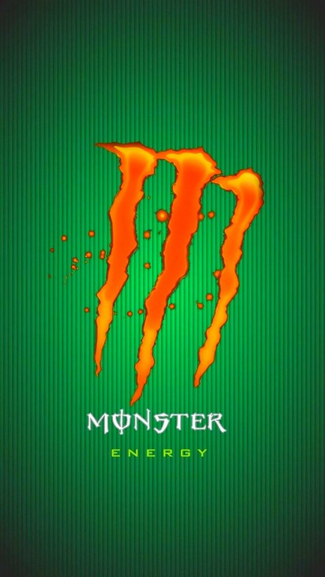 Monster Energy Logo Led - HD Wallpaper 