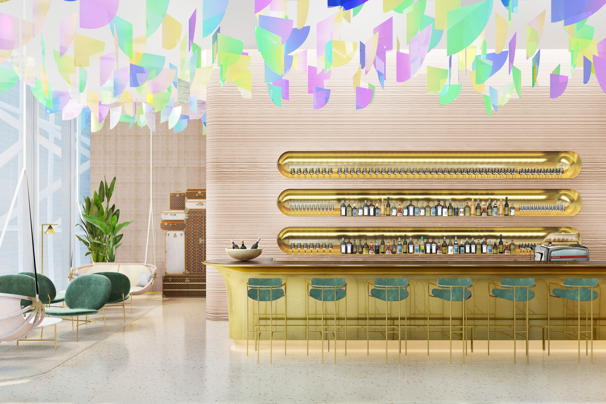 Louis Vuitton Restaurant Osaka - HD Wallpaper 