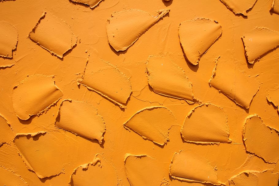 Untitled, Texture, Wall, Orange, Plaster, Pattern, - Craft Wall Paint Texture - HD Wallpaper 
