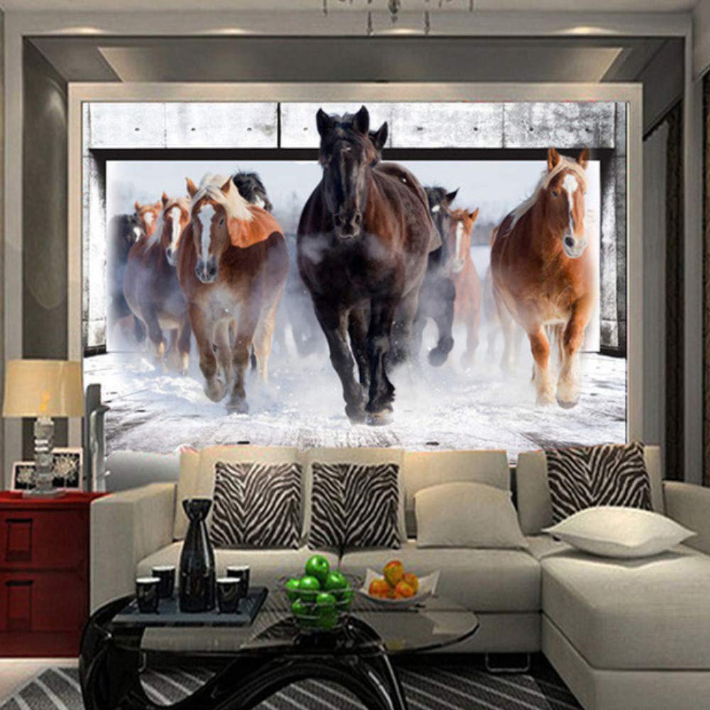 Cuadros Decorativos De Caballos En Resina - HD Wallpaper 