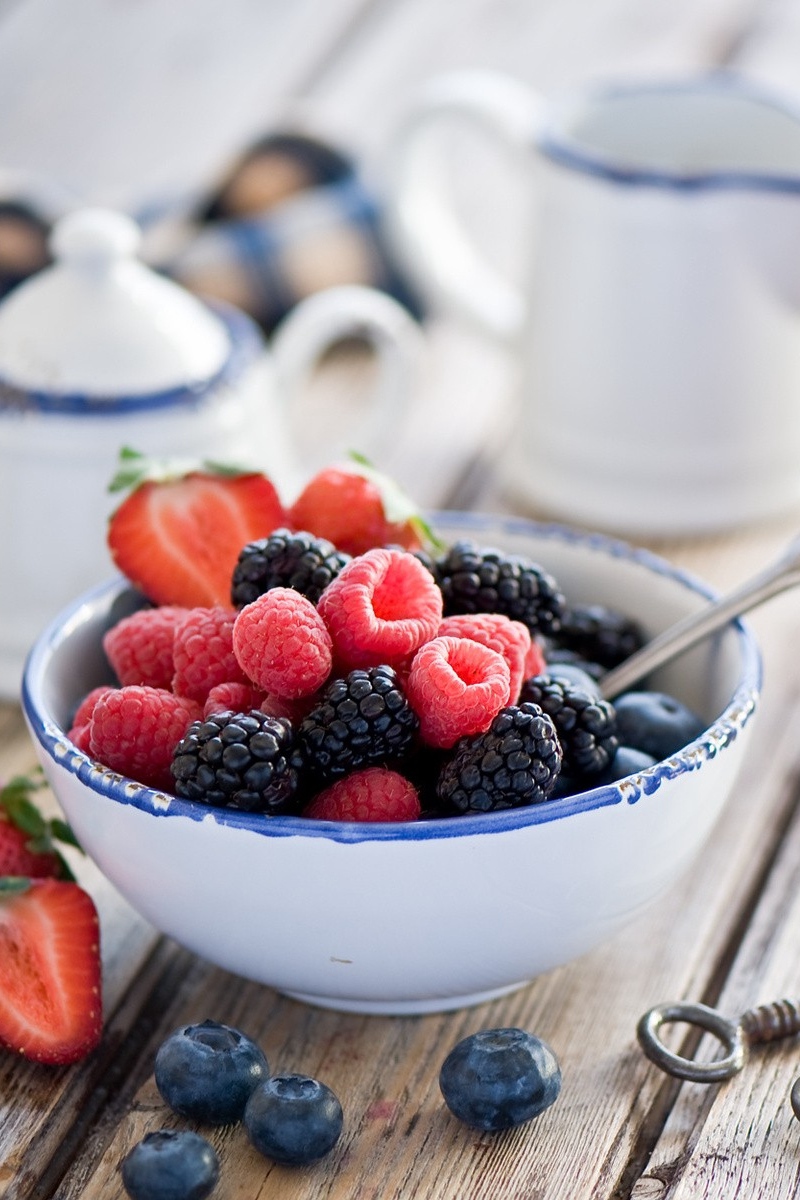 Wallpaper Malin, Plates, Spoons, Food, Healthy - Healthy Food Wallpaper Iphone - HD Wallpaper 