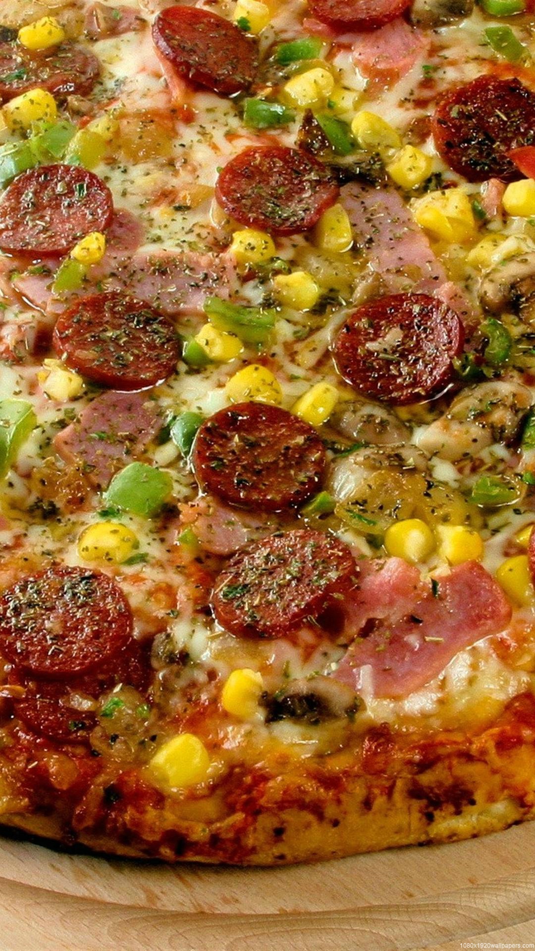 Pizza Food Wallpapers Hd - Pizza - HD Wallpaper 