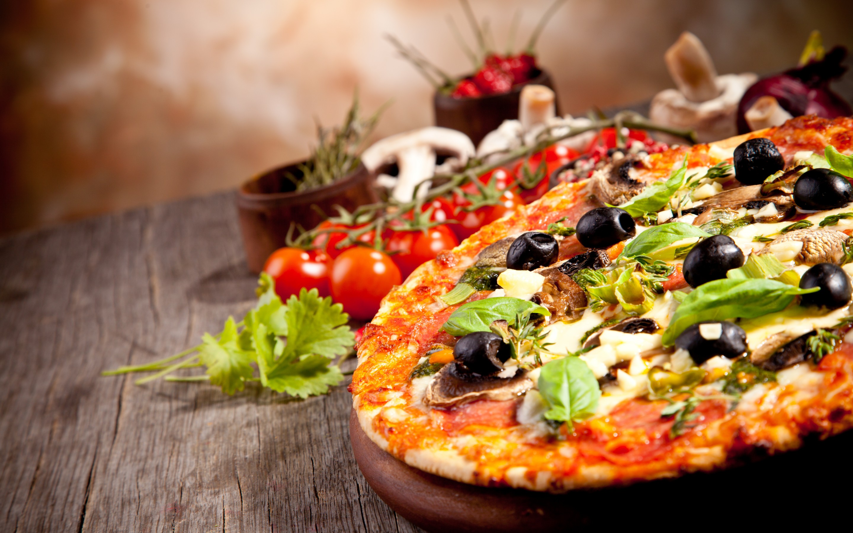 130 Pizza Hd Wallpapers - Pizza Hd - HD Wallpaper 