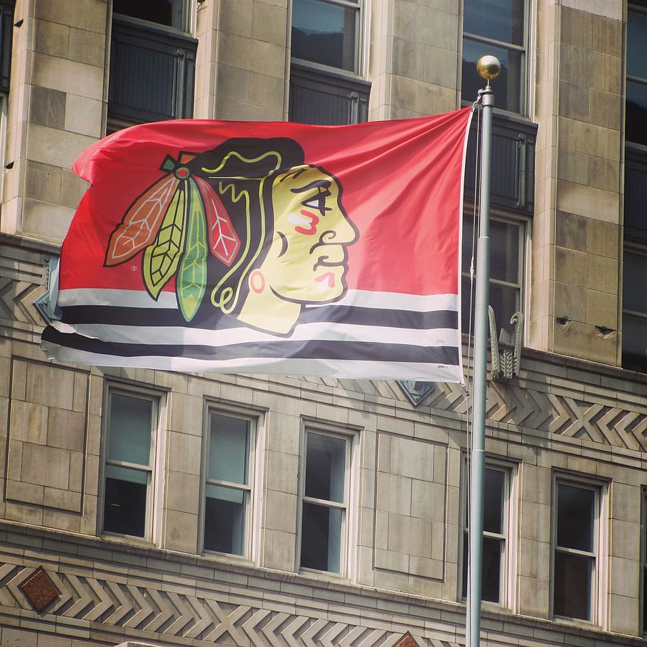 Blackhawks, Hockey, Nhl, Vertical, Chicago, Illinois, - Chicago Blackhawks - HD Wallpaper 