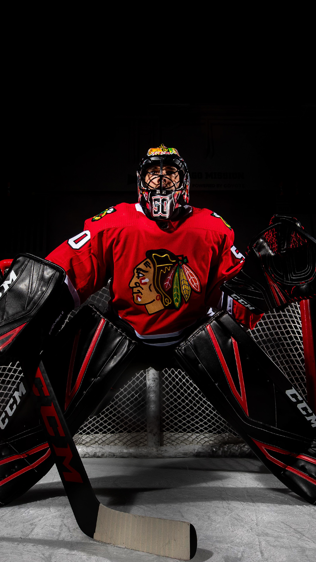 Blackhawks Goalie - HD Wallpaper 