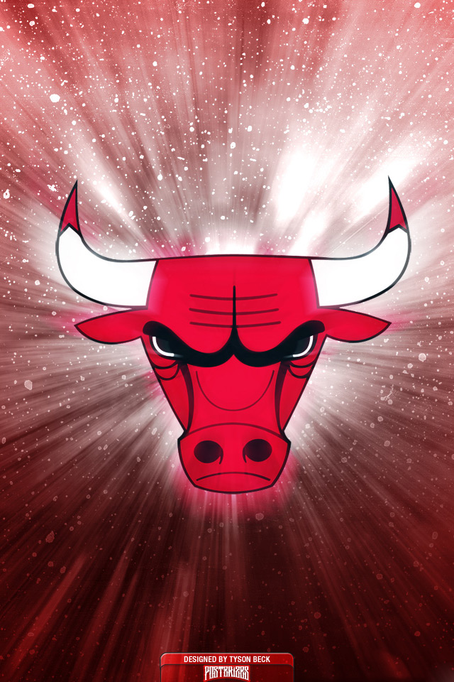 Creative Chicago Bulls Team Logo Image Picture For - Chicago Bulls Wallpaper Logo - HD Wallpaper 