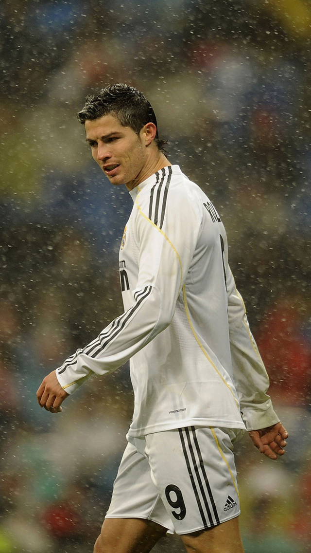 Cristiano Ronaldo Mullet Real Madrid - HD Wallpaper 