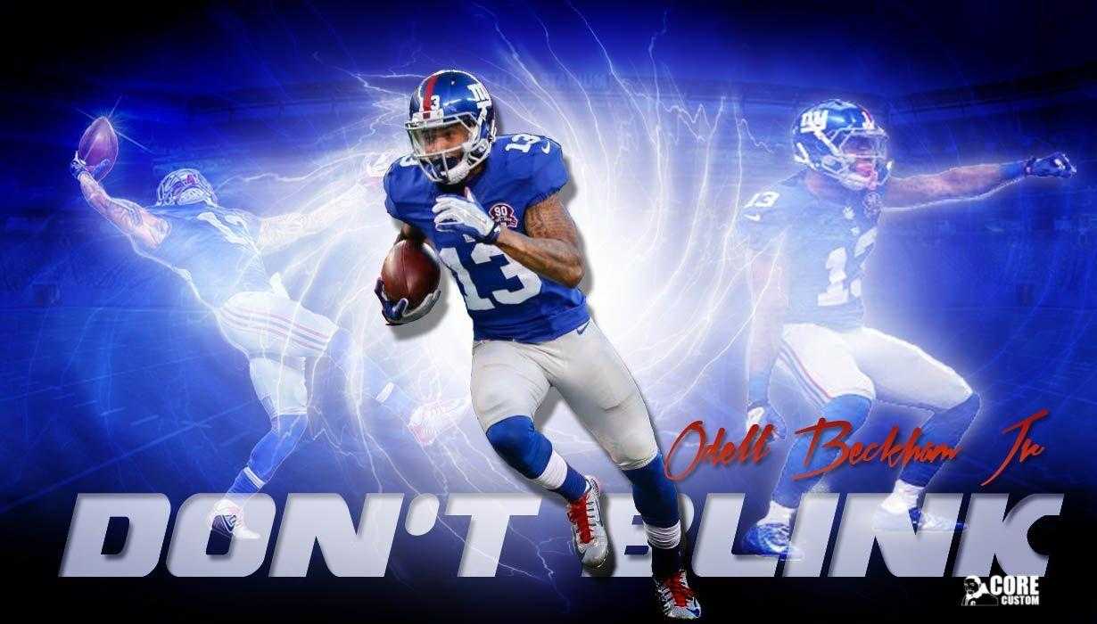 Odell Beckham Wallpaper - Sprint Football - HD Wallpaper 