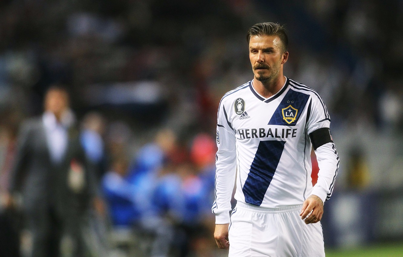 Photo Wallpaper Star, Star, David Beckham, Player, - David Beckham Los Angeles Galaksi - HD Wallpaper 