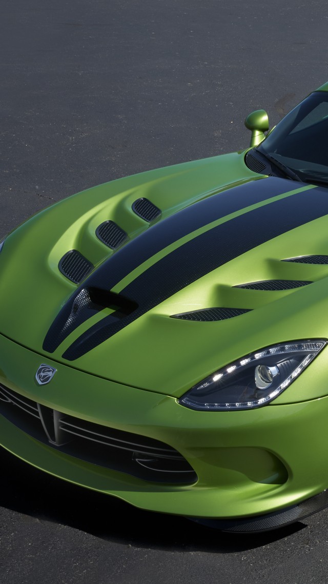 2016 Dodge Viper Green - HD Wallpaper 