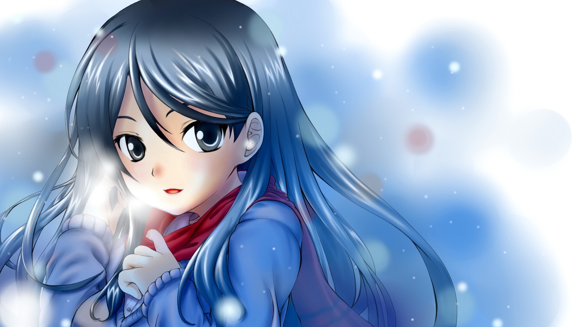 Wallpaper Anime Girl - HD Wallpaper 