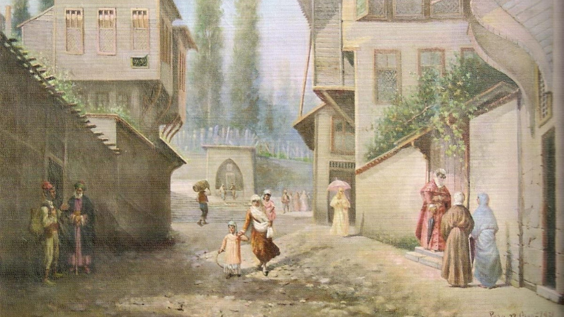 Painting History History Of Islam - HD Wallpaper 