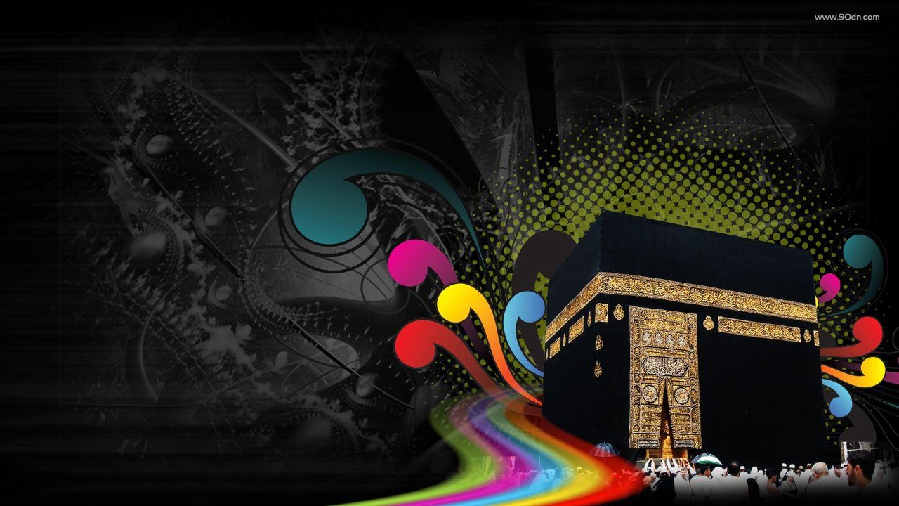 Islamic Image - Full Color Wallpaper Islam - HD Wallpaper 