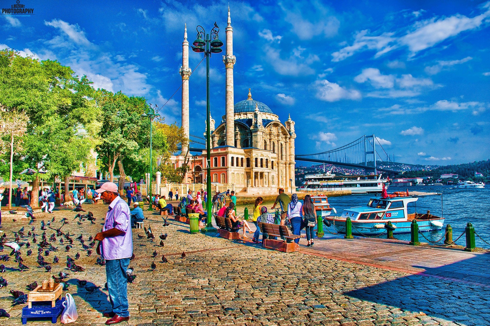 Ortaköy Sahil - HD Wallpaper 