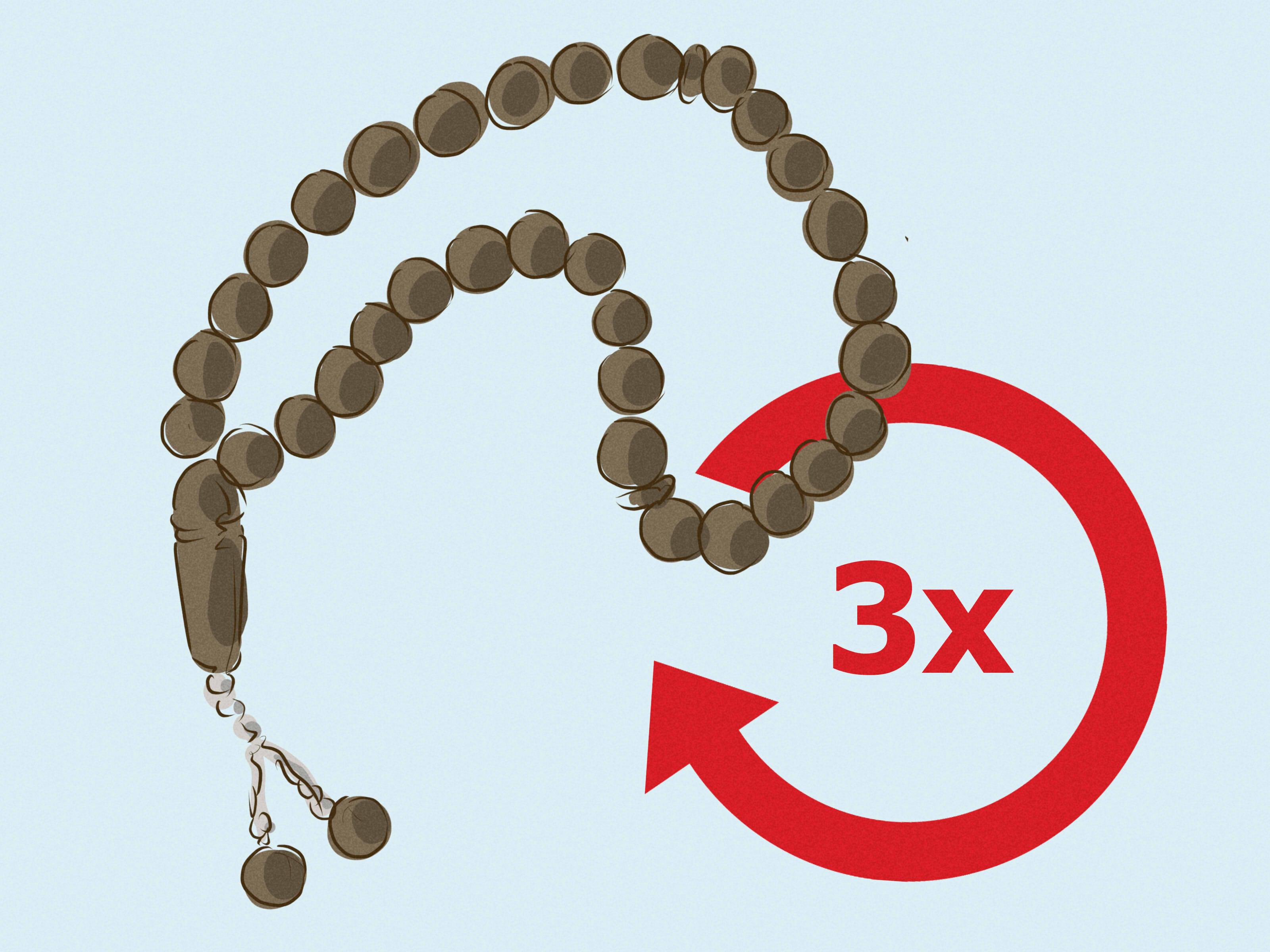 Image Titled Perform Dhikr Step - Art Print Subhanallah Alhamdulillah Allahuakbar - HD Wallpaper 