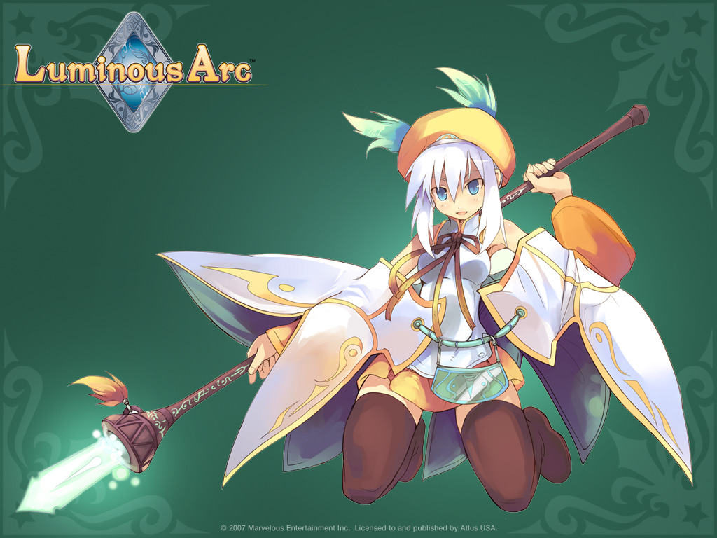 Lucia Luminous Arc - Arc Lucia - HD Wallpaper 