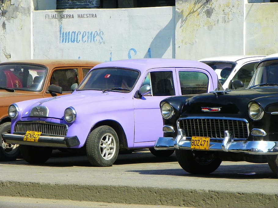 Old Cars, Vat, Fidel Castro, Ancient City, Havana, - Carro De Fidel Castro - HD Wallpaper 