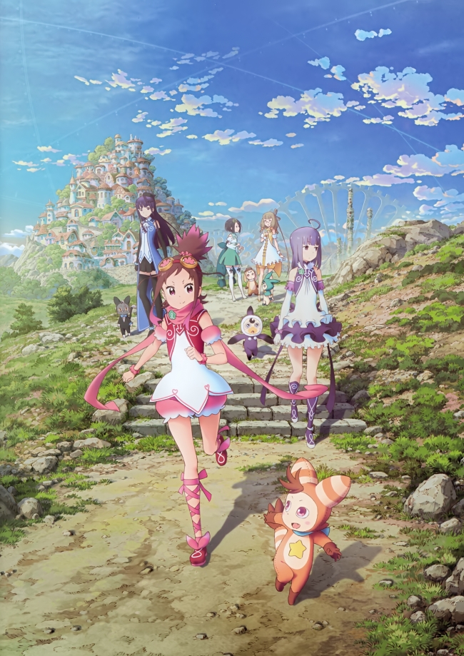 Pop In Q, Kominato Isumi, Hiako Aoi, Lucia, Lupi, Fantasy - Pop In Q - HD Wallpaper 