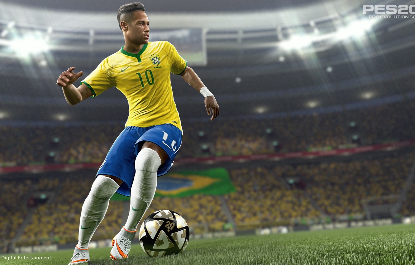 Photo Wallpaper Brazil, Neymar, Pro Evolution Soccer, - HD Wallpaper 