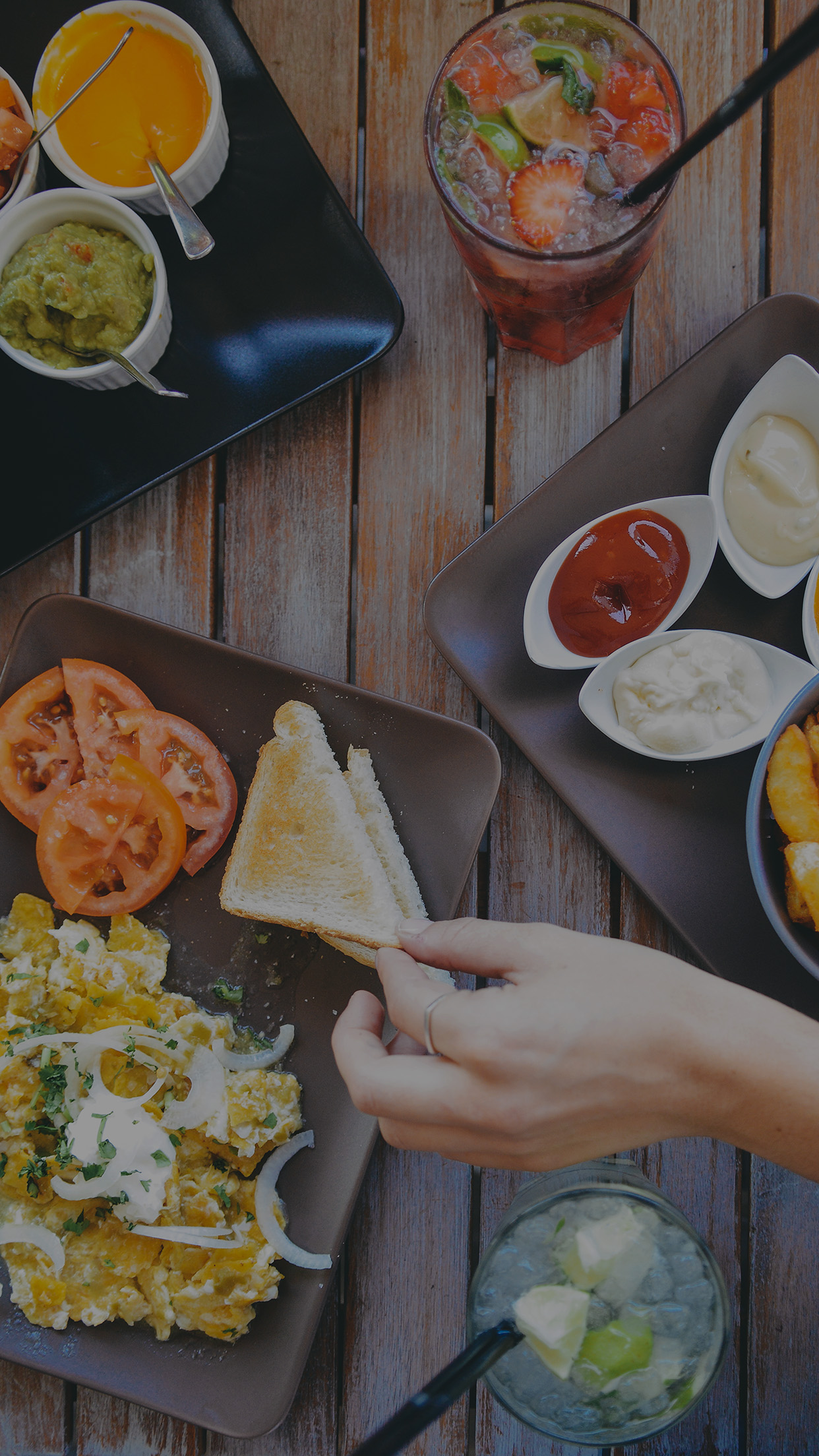 Brunch Cuba Food City Art Vacation Dark Android Wallpaper - Food Hd Wallpaper For Android - HD Wallpaper 