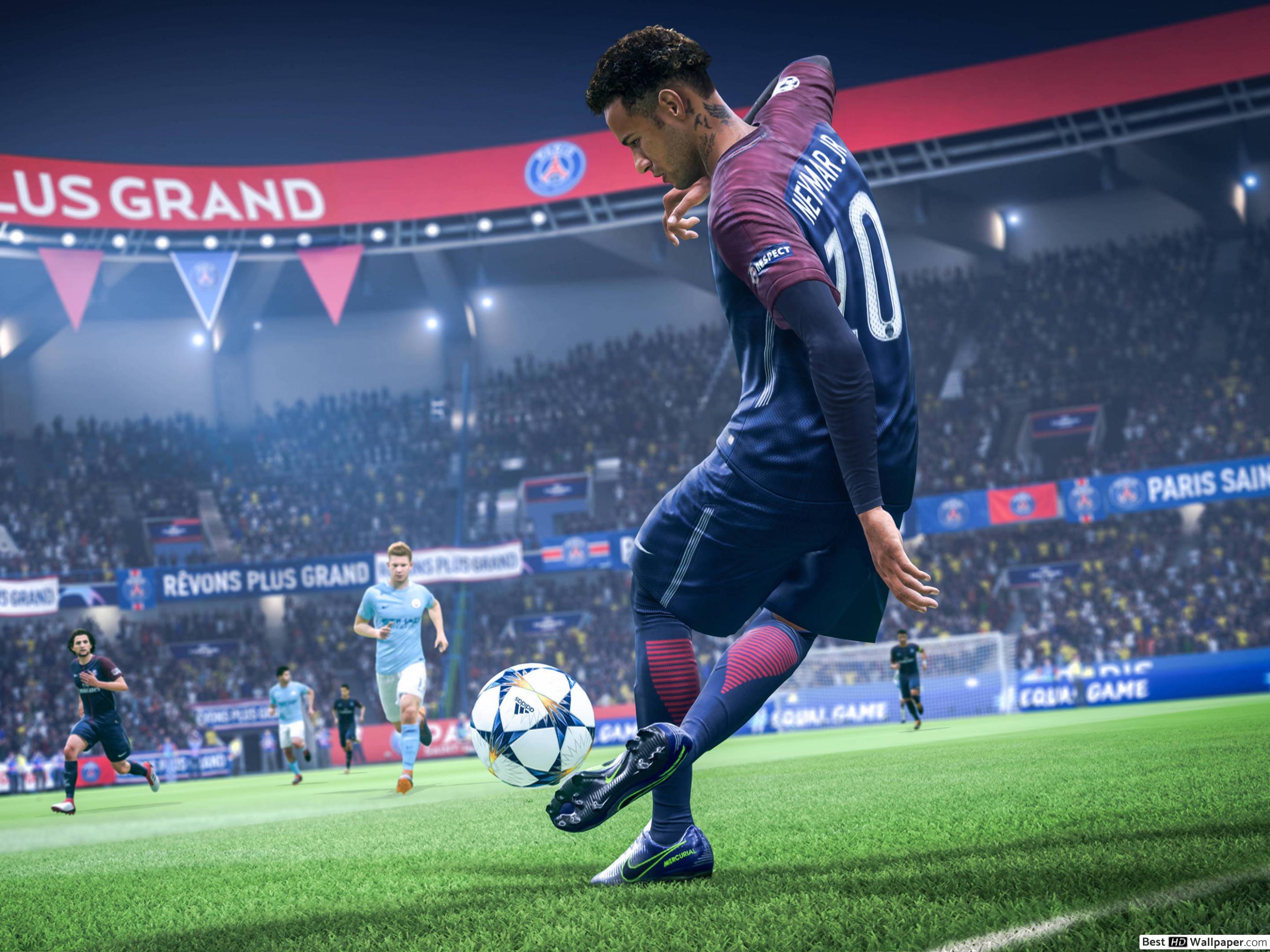 Neymar In Fifa 19 - HD Wallpaper 