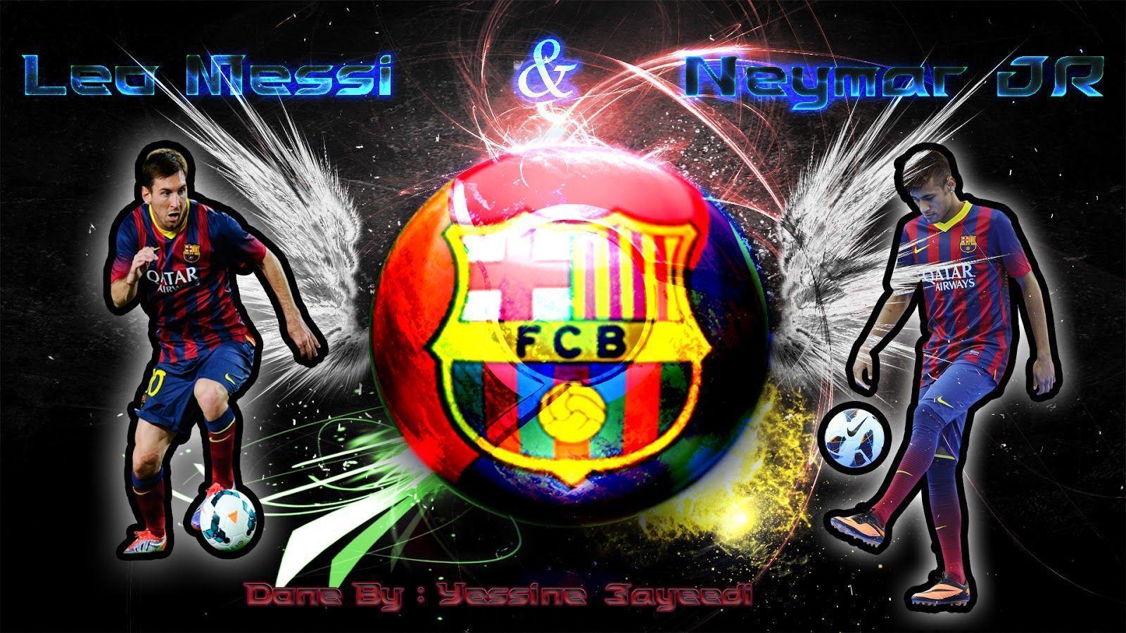 Messi Et Neymar Jr 2015 - HD Wallpaper 