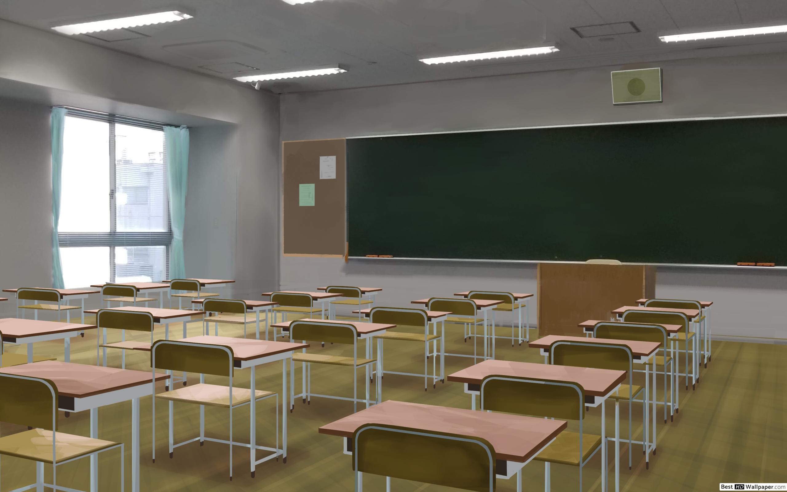 School Classroom Hd - HD Wallpaper 