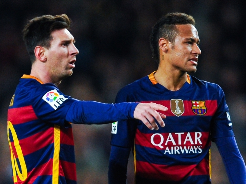 Messi And Ronaldo Style - HD Wallpaper 