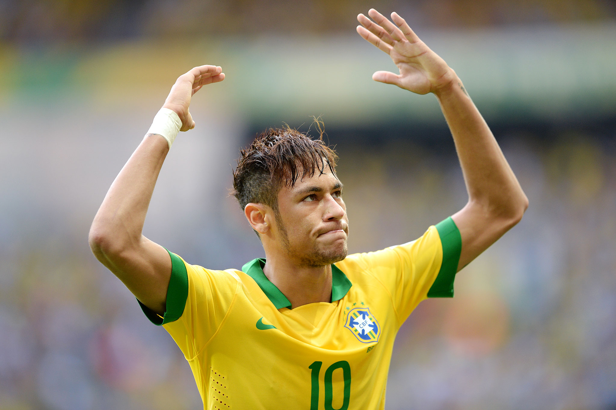 Best Neymar Da Silva Santor On Brazil Wallpaper High - Neymar Jr 2013 Confederation Cup - HD Wallpaper 