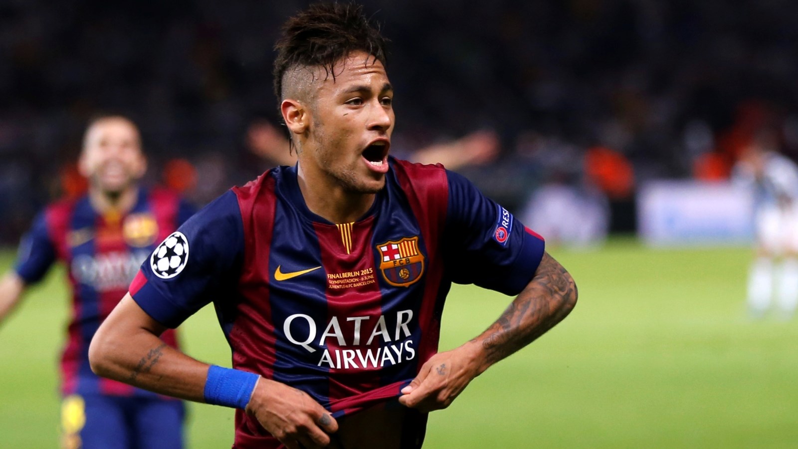 Foto Do Jogador Do Barcelona Neymar 2017 - Sport Night Party Theme - HD Wallpaper 