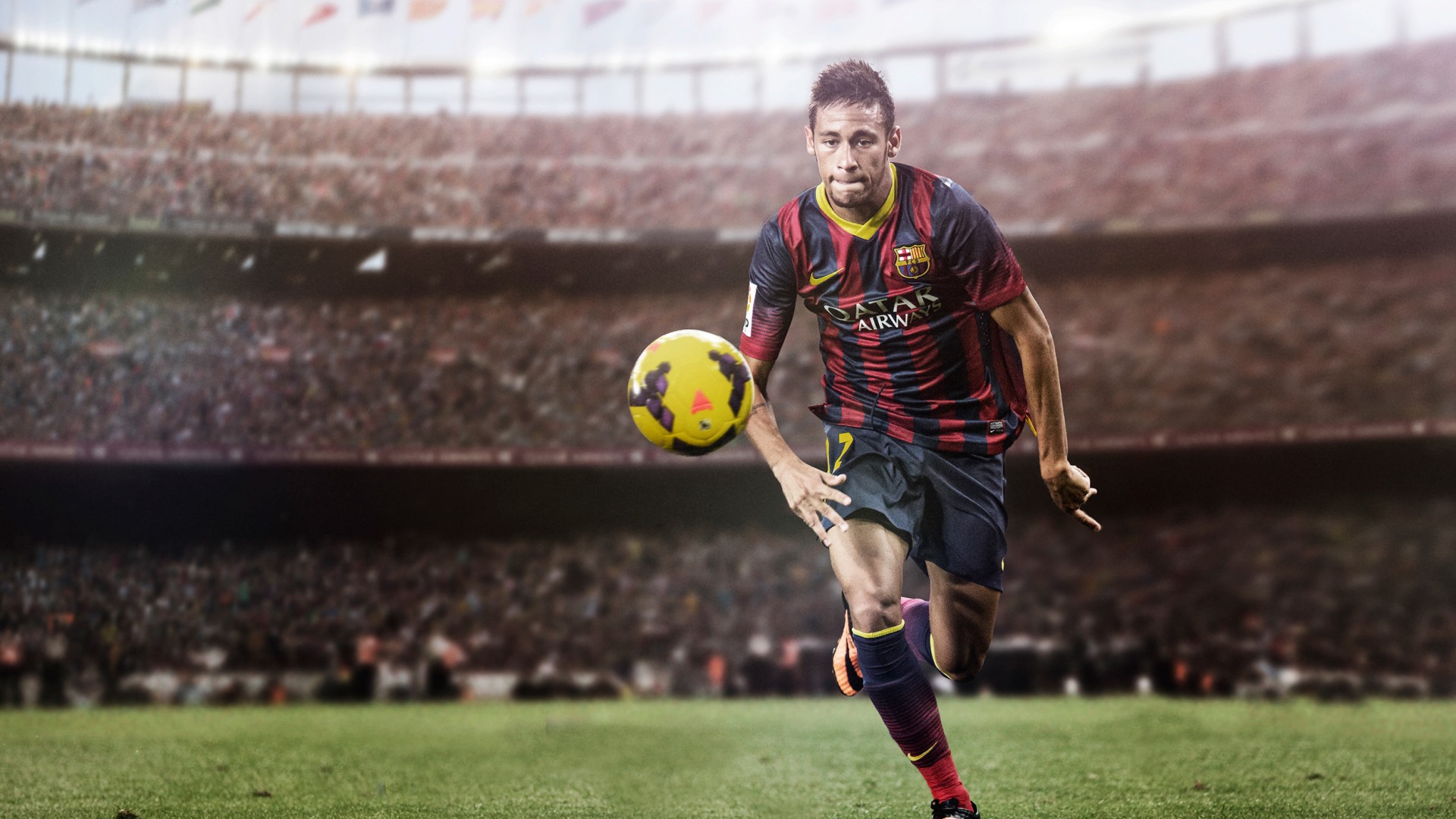 Lionel Messi Football Kicking - HD Wallpaper 