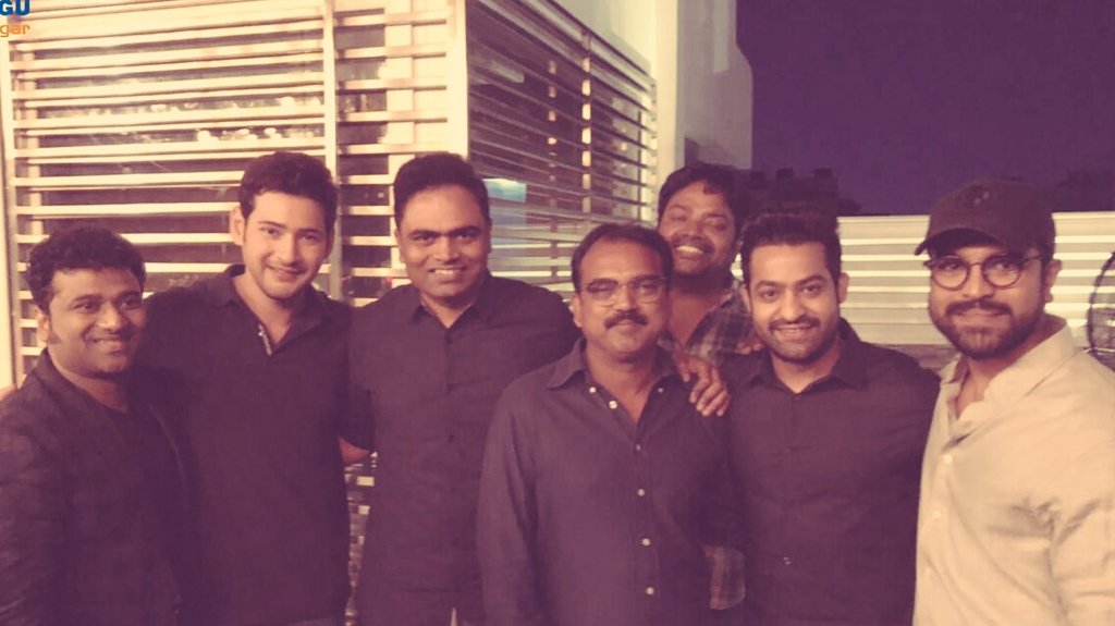 Mahesh Babu Jr Ntr Ram Charan - HD Wallpaper 