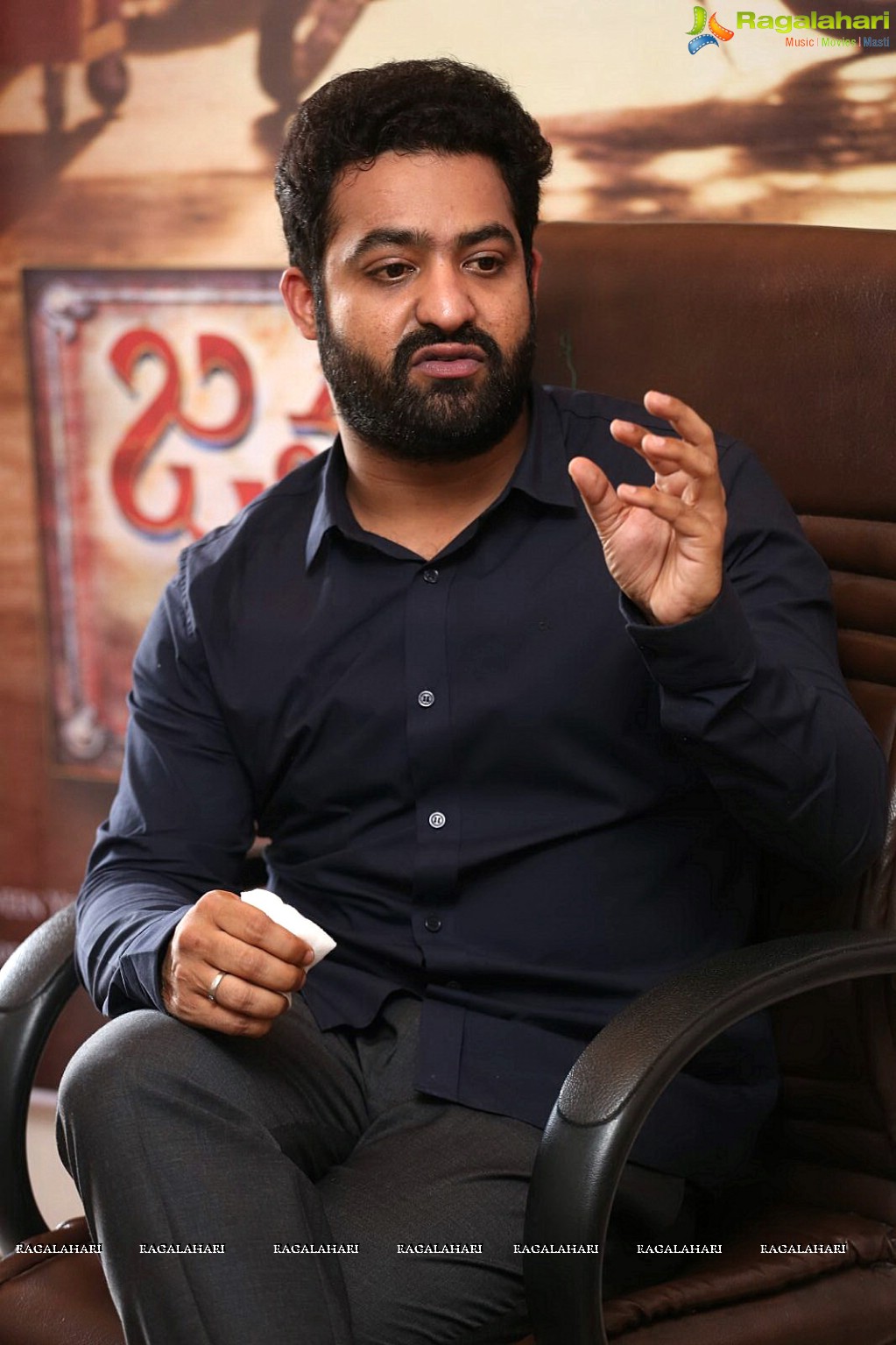 Jr Ntr On The Chair All - HD Wallpaper 