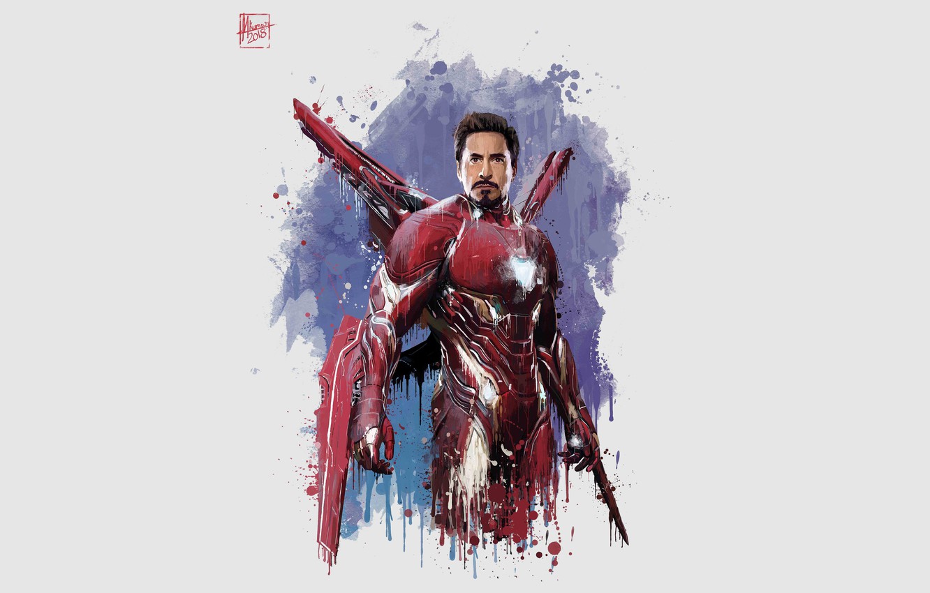 Photo Wallpaper Figure, Costume, Actor, Hero, Movie, - Robert Downey Jr Iron Man Posters - HD Wallpaper 