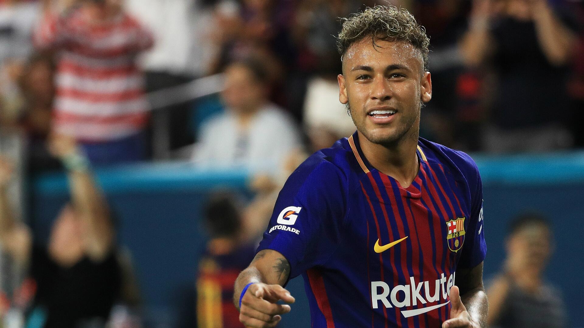 Neymar Jr Beats Lionel Messi, Cristiano Ronaldo As - Neymar En El Barcelona - HD Wallpaper 