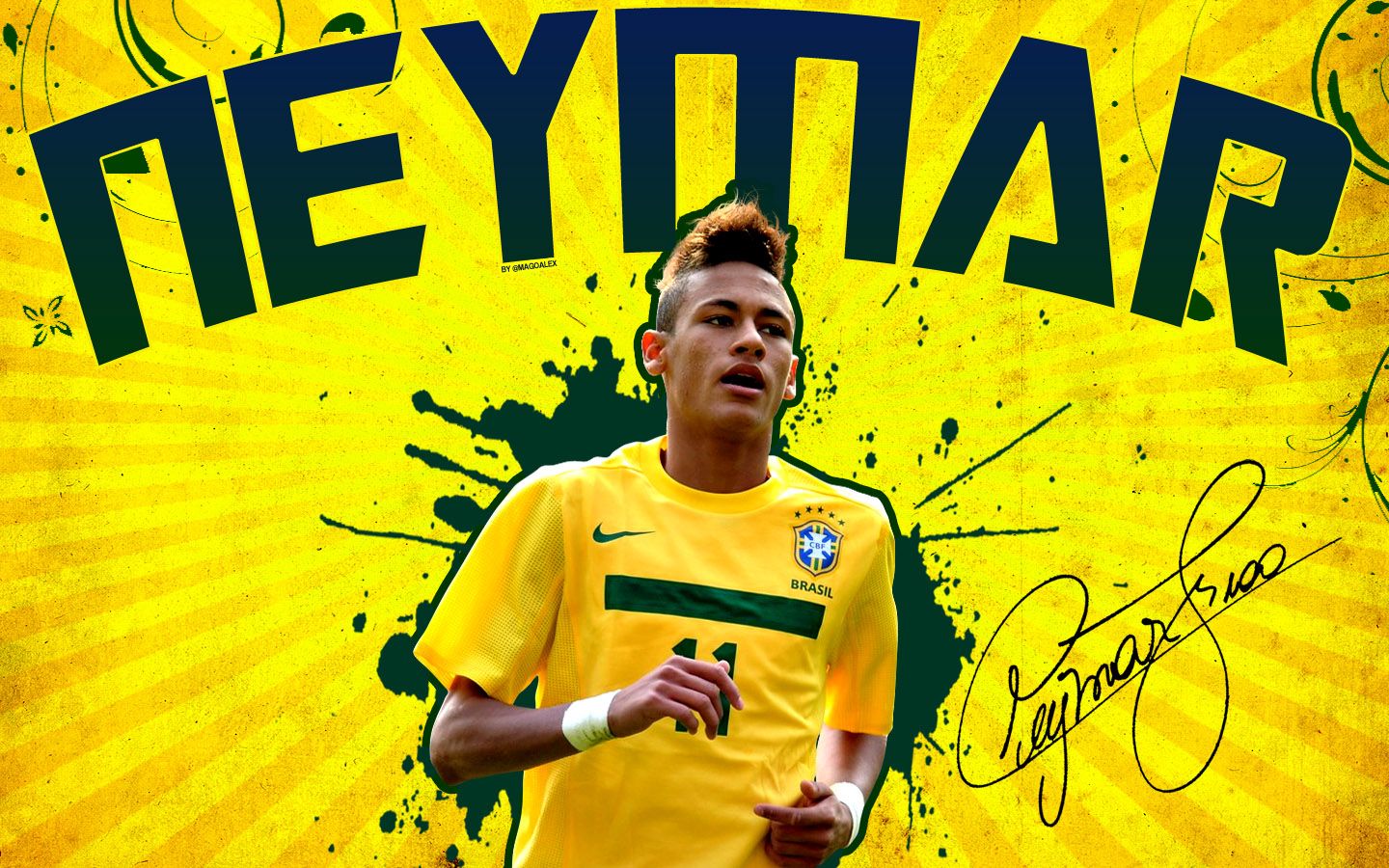 Neymar Wallpaper 2011 - HD Wallpaper 