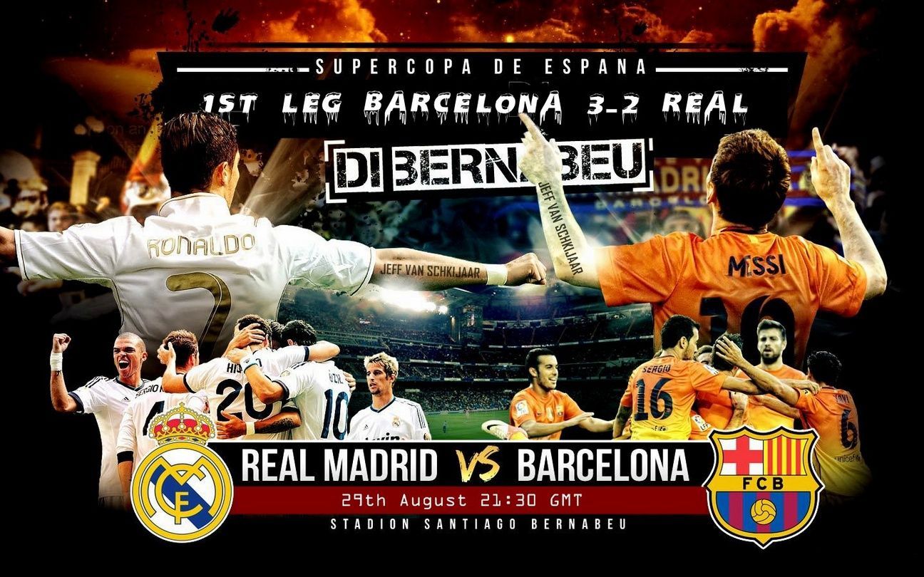 Messi And Neymar Wallpapers Wallpaper Real Madrid 1296x810 Wallpaper Teahub Io